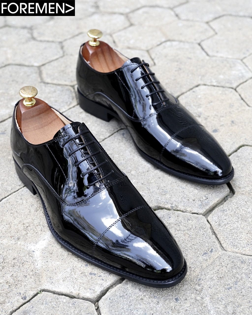 VIENNA CLASSIC | Patent Leather Oxfords