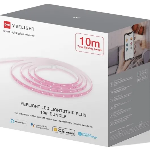 Yeelight Aurora LED Striplight Smart Lighting PLUS 10M Bundle YLDD05YL